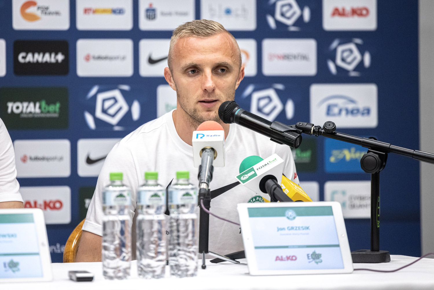 Warta Poznań - Lech Poznań 1:2. Jan Grzesik