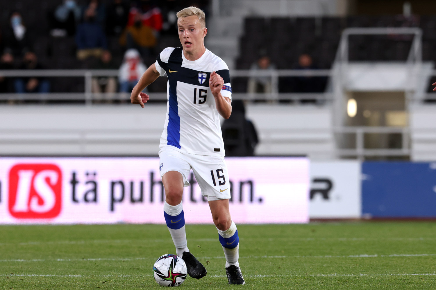 Robert Ivanov (Warta Poznań) w reprezentacji Finlandii