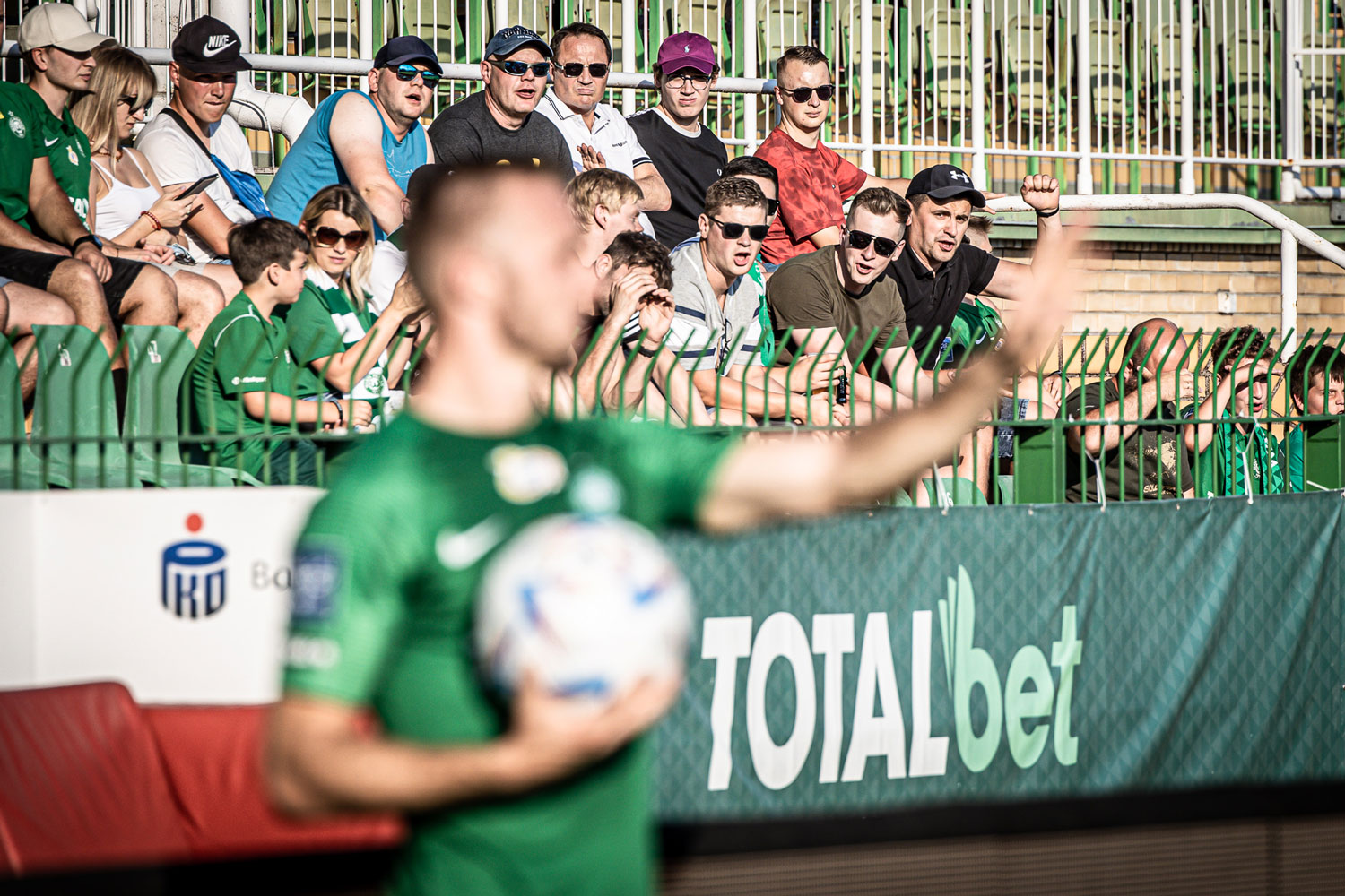 Kibice Warty Poznań w Grodzisku Wlkp. Bilety na mecz Warta Poznań - Pogoń Szczecin