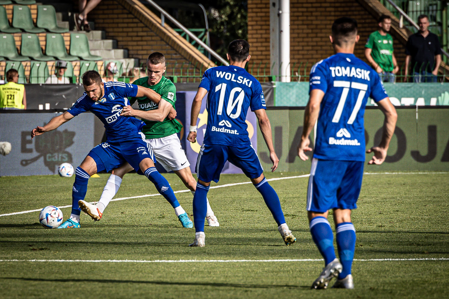 Warta Poznań - Wisła Płock 0:4. Dawid Szymonowicz; skrót meczu, wideo