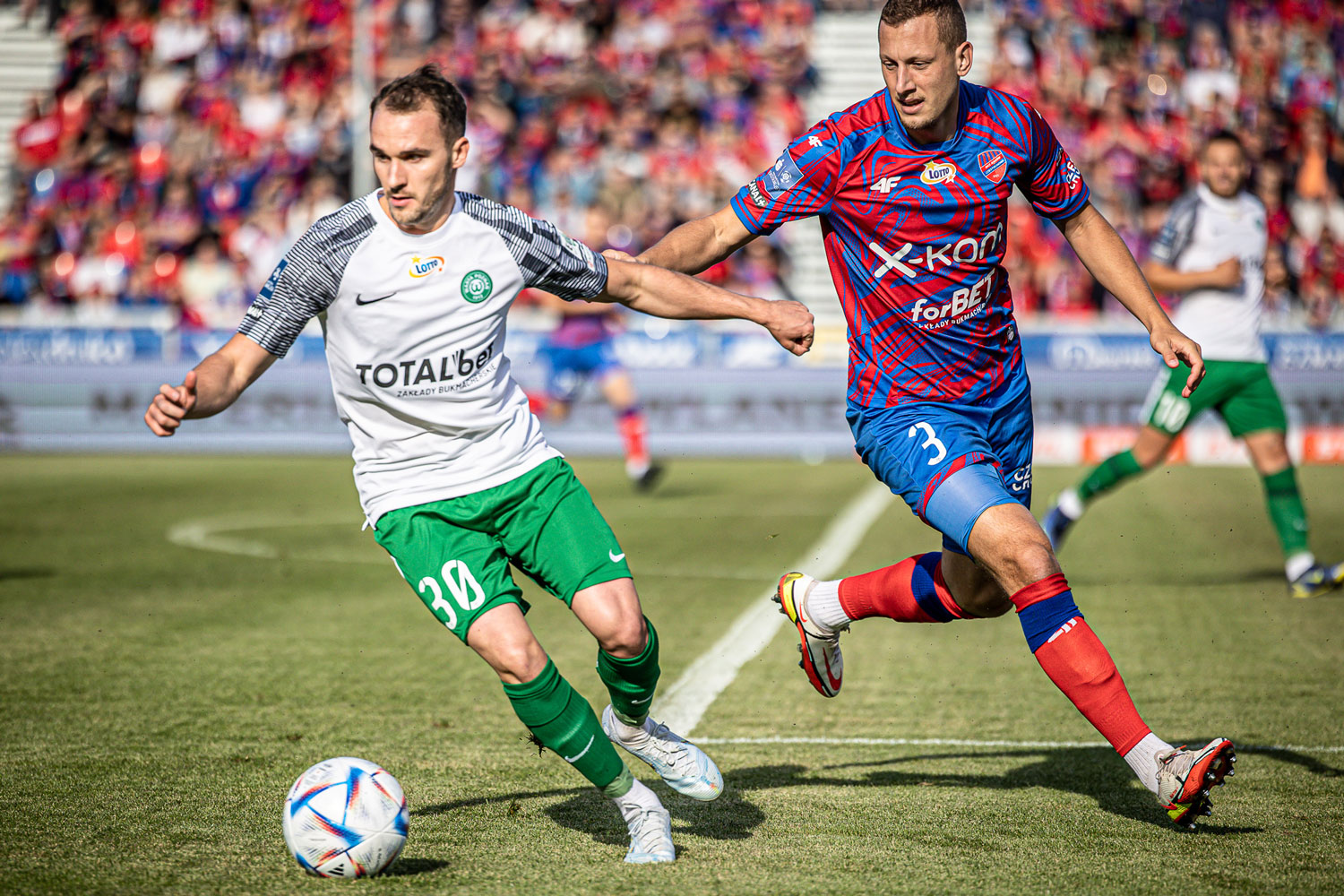 Raków Częstochowa - Warta Poznań 1:0. Miłosz Szczepański