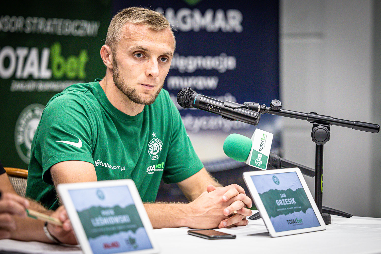 Warta Poznań - Wisła Płock 0:4. Konferencja prasowa po meczu, Jan Grzesik