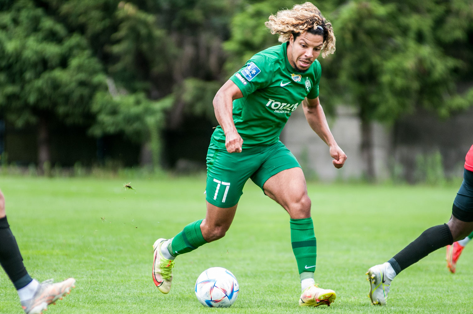 Warta Poznań - Górnik Zabrze 1:0 w sparingu. Jayson Papeau