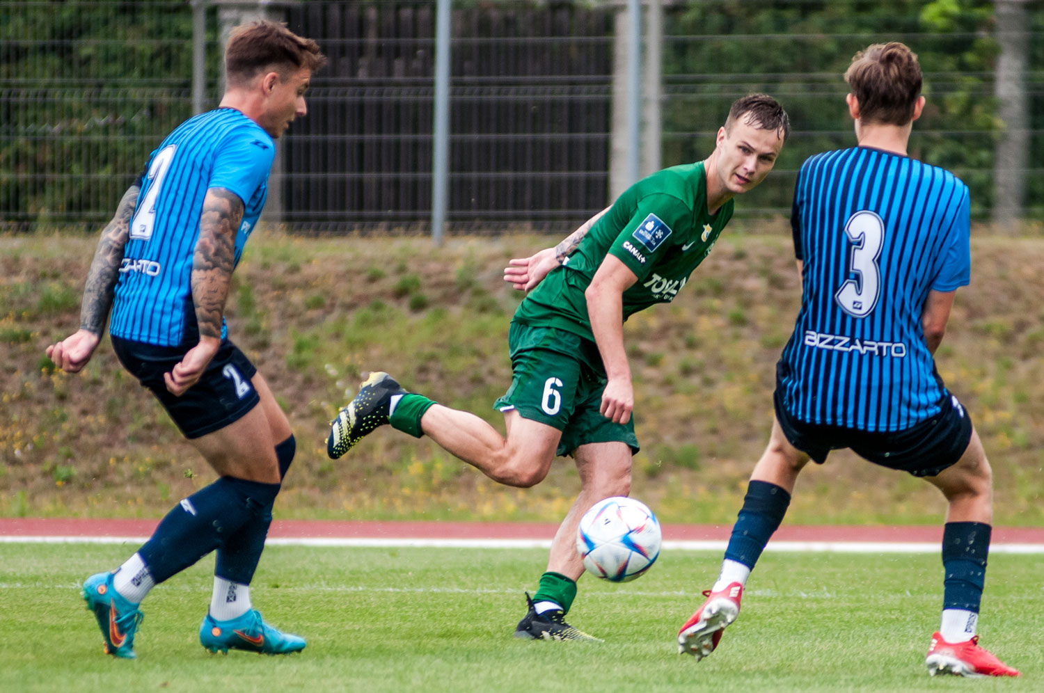 Unia Swarzędz - Warta Poznań 2:2. Maciej Żurawski
