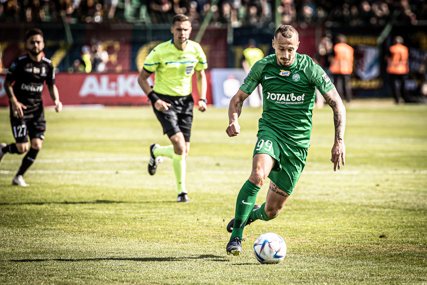 Warta Poznań - Pogoń Szczecin 1:2. Adam Zrelak, najskuteczniejsi