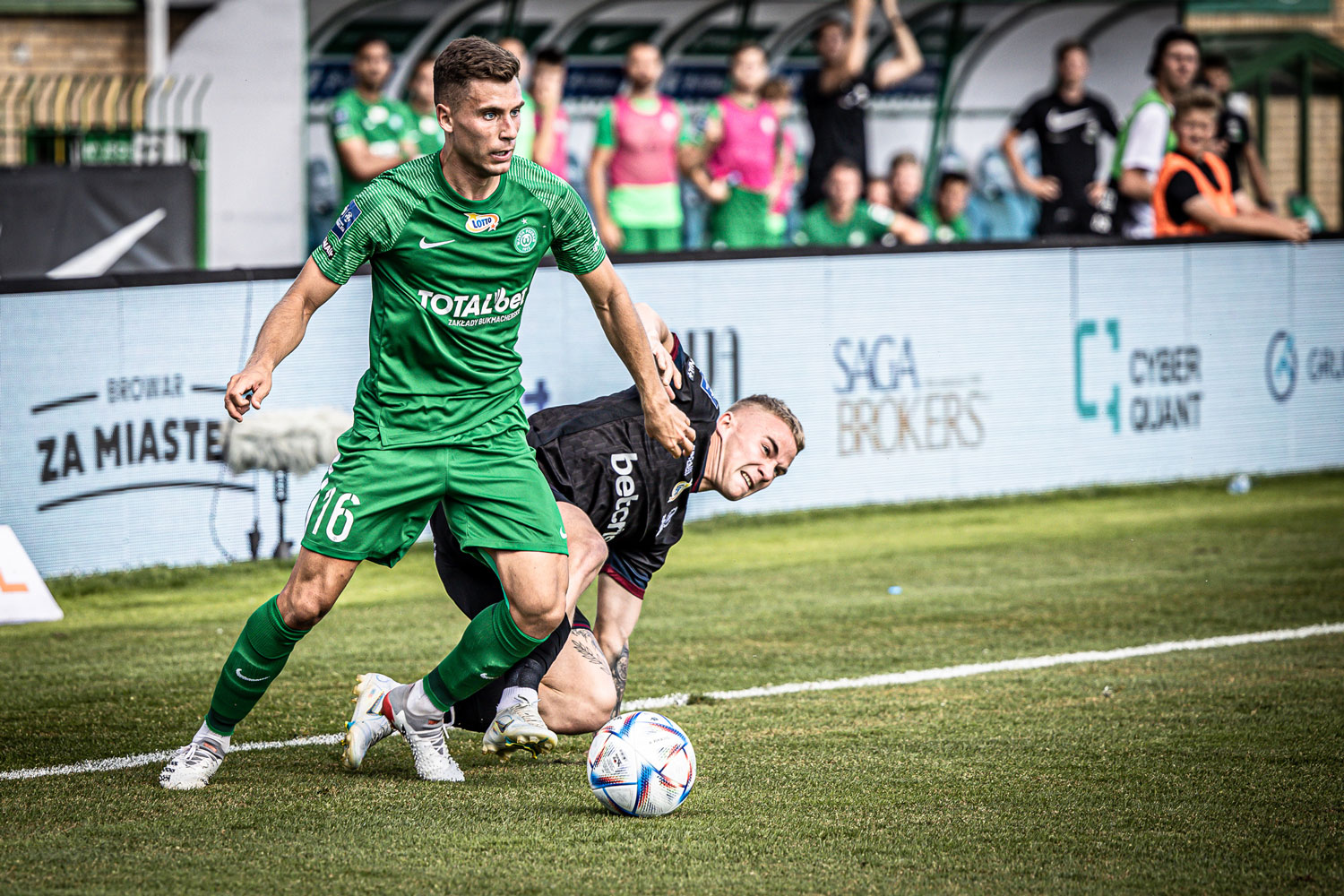 Warta Poznań - Pogoń Szczecin 1:2. Miguel Luis, szczegółowe statystyki