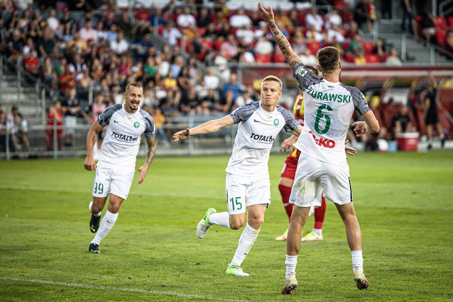 Korona Kielce - Warta Poznań 0:1. Michał Kopczyński