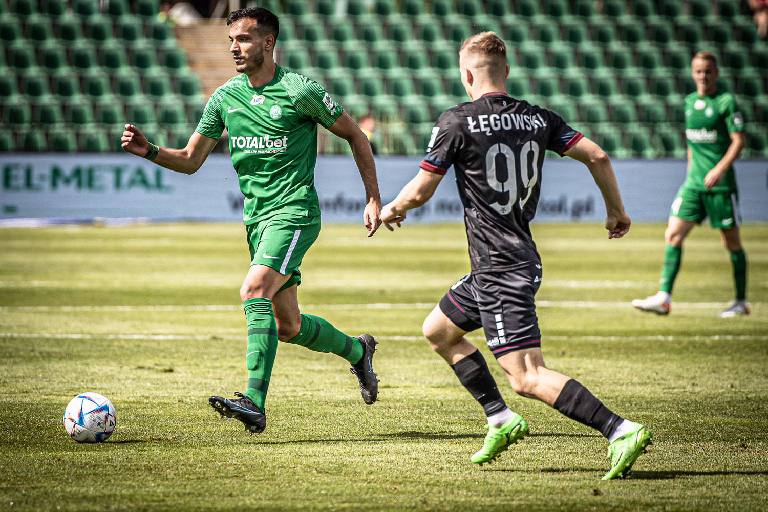Warta Poznań - Pogoń Szczecin 1:2. Dimitris Stavropoulos, skrót wideo