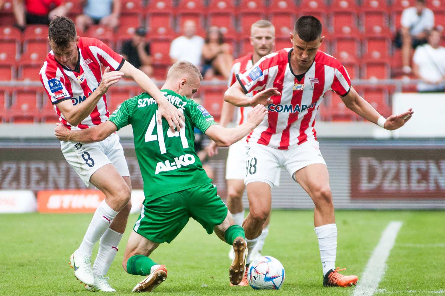 Cracovia - Warta Poznań 0:2. Dawid Szymonowicz, szczegółowe statystyki