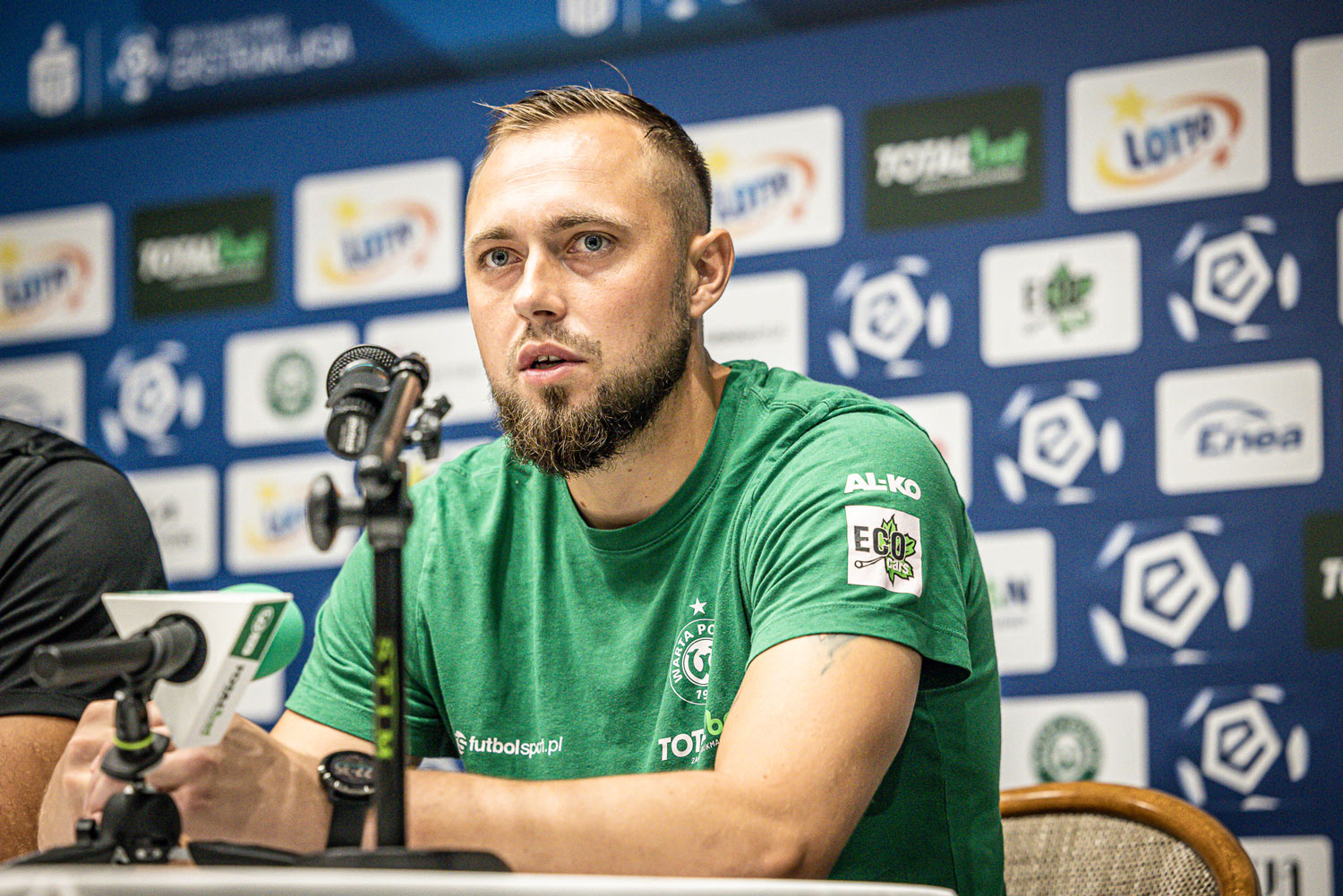 Warta Poznań - Widzew Łódź 0:1. Opinie trenerów, konferencja prasowa, Adrian Lis