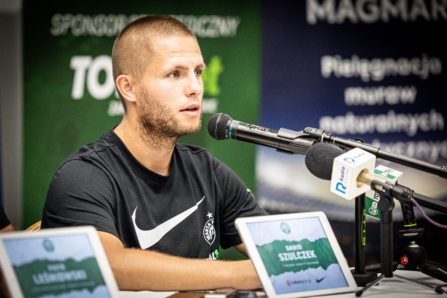 Warta Poznań - Pogoń Szczecin 1:2. Opinie trenerów. Trener Dawid Szulczek