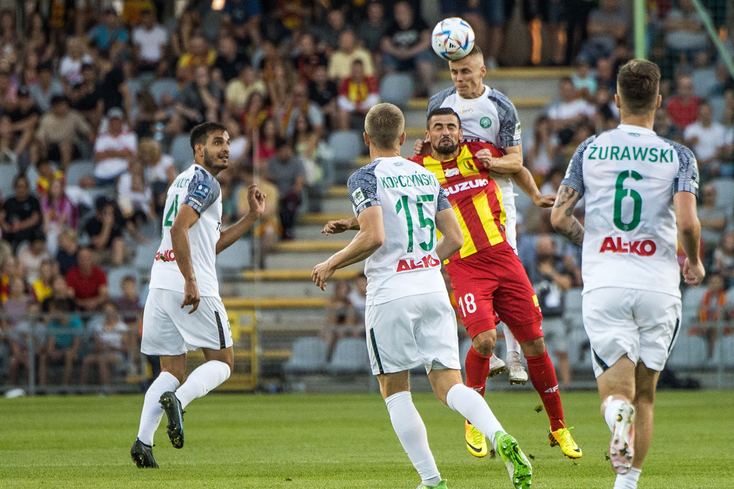 Korona Kielce - Warta Poznań 0:1. Szczegółowe statystyki, Dawid Szymonowicz, Dimitris Stavropoulos