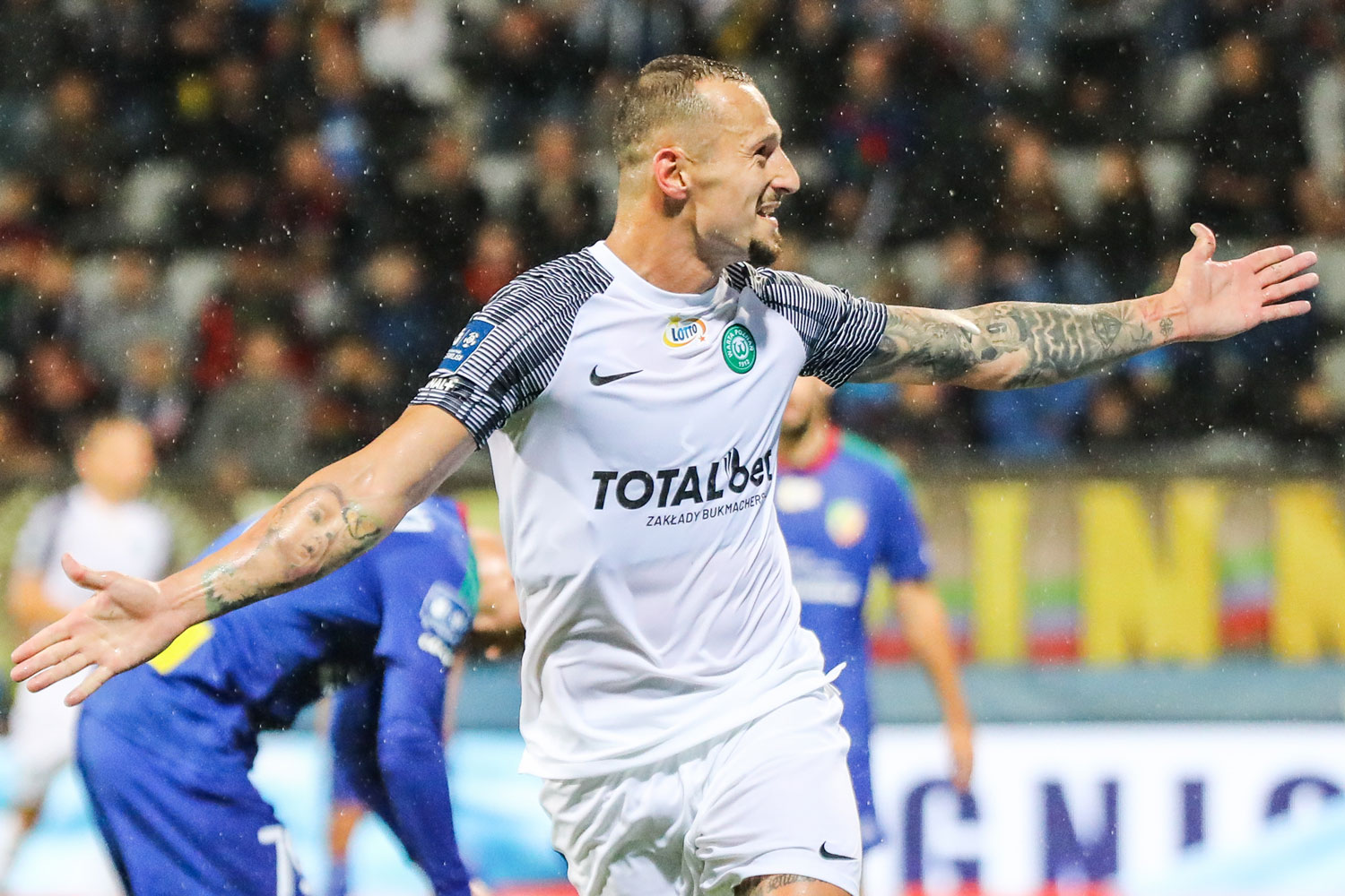 Miedź Legnica - Warta Poznań 1:2. Adam Zrelak, najskuteczniejsi, punktacja kanadyjska