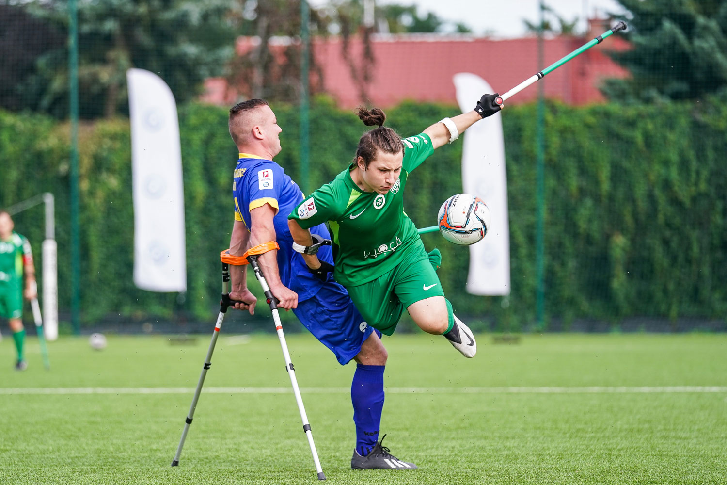 Jacek Konieczny (Warta Poznań) w III Turnieju PZU Amp Futbol Ekstraklasy