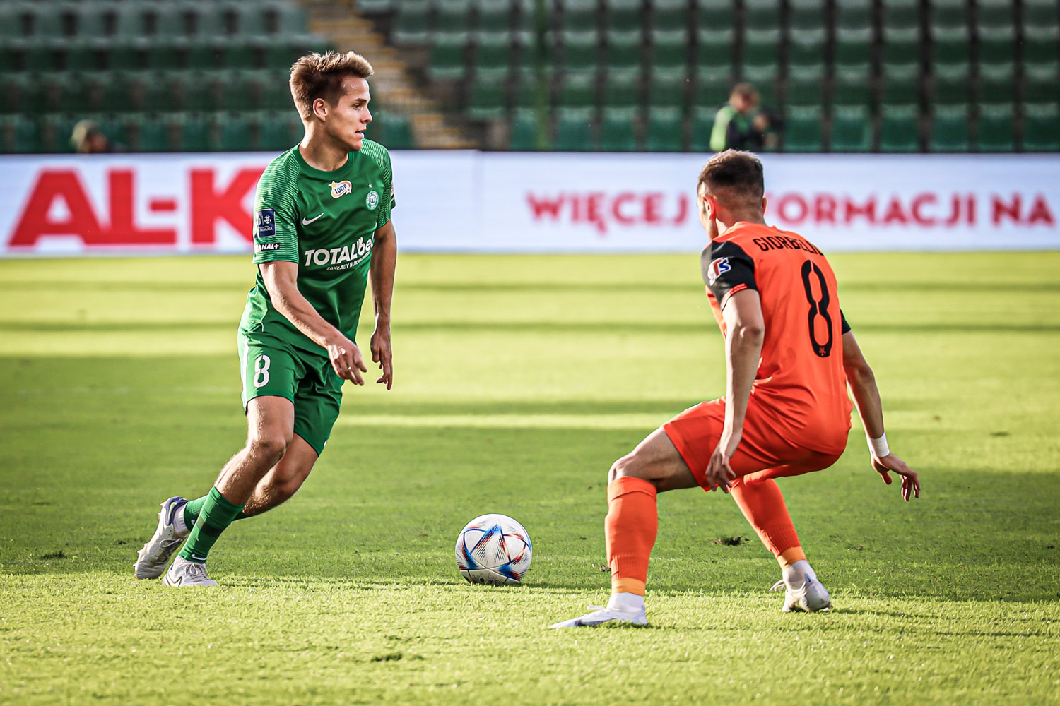 Warta Poznań - Zagłębie Lubin 2:2. Niilo Maenpaa