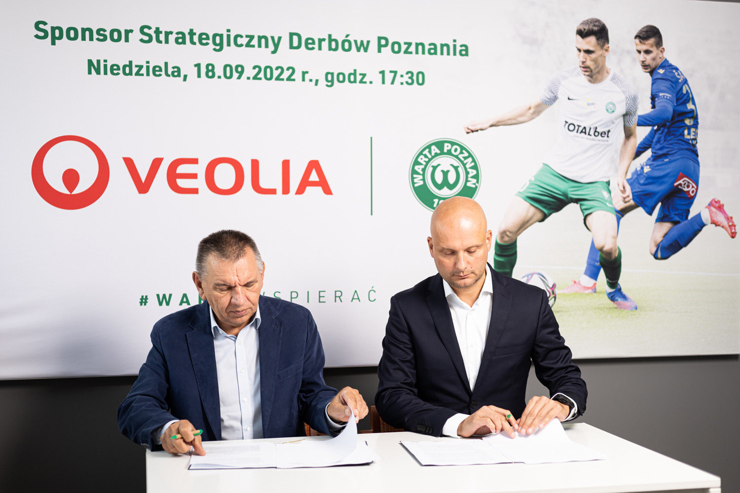 Veolia sponsorem strategicznym derbów Poznania
