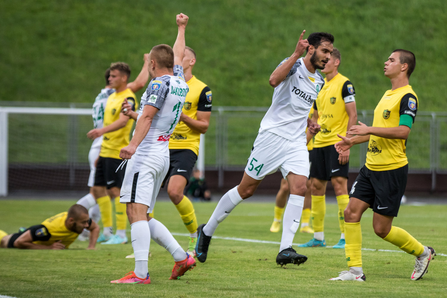 GKS Jastrzębie - Warta Poznań 0:2 w Fortuna Pucharze Polski. Dimitris Stavropoulos