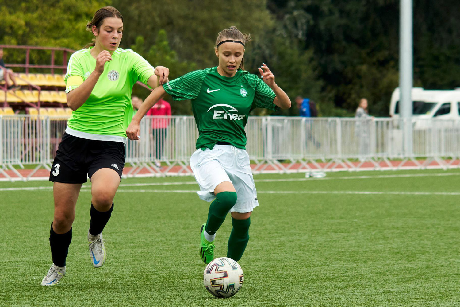 Warta Poznań Kobiety - Victoria Sianów 11:0. Zuzanna Greser