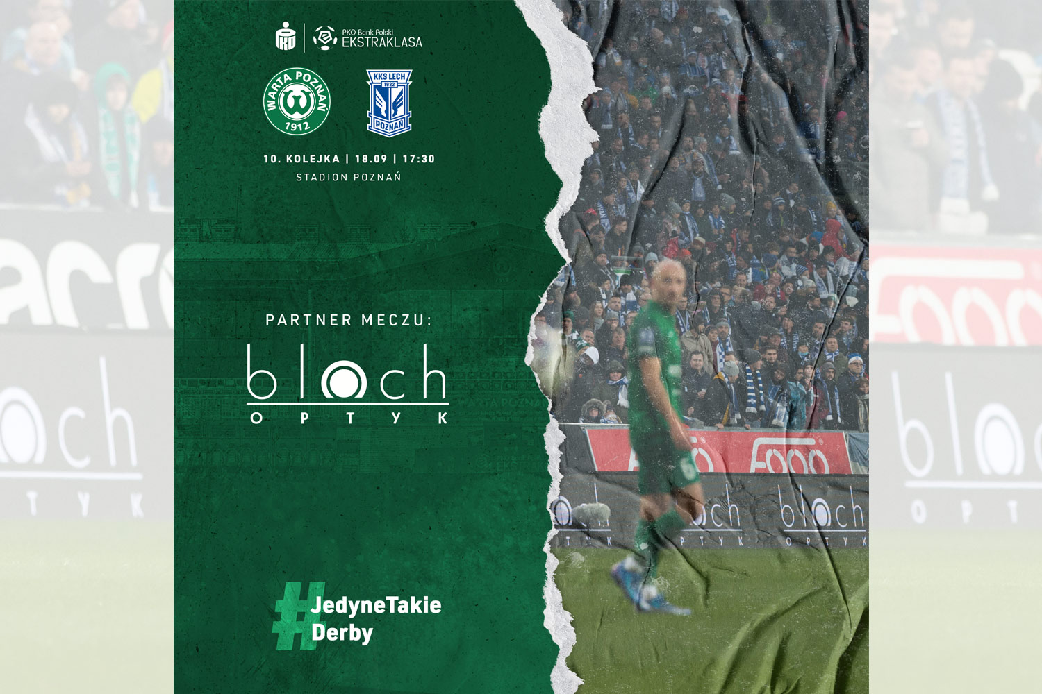 Bloch Optyk partnerem derbów Poznania