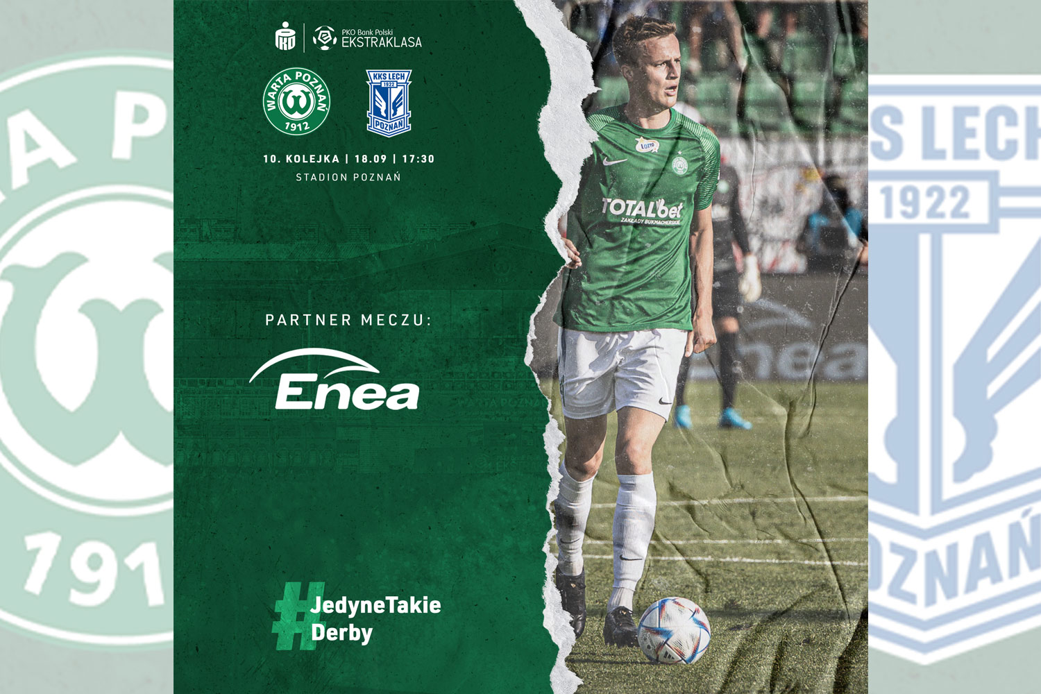Enea partnerem meczu Warta Poznań – Lech Poznań