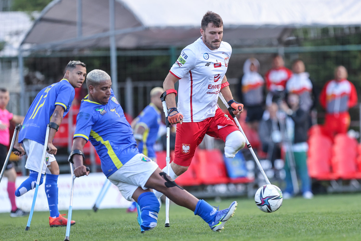 Marcin Oleksy (Warta Poznań) w reprezentacji Polski w amp futbolu