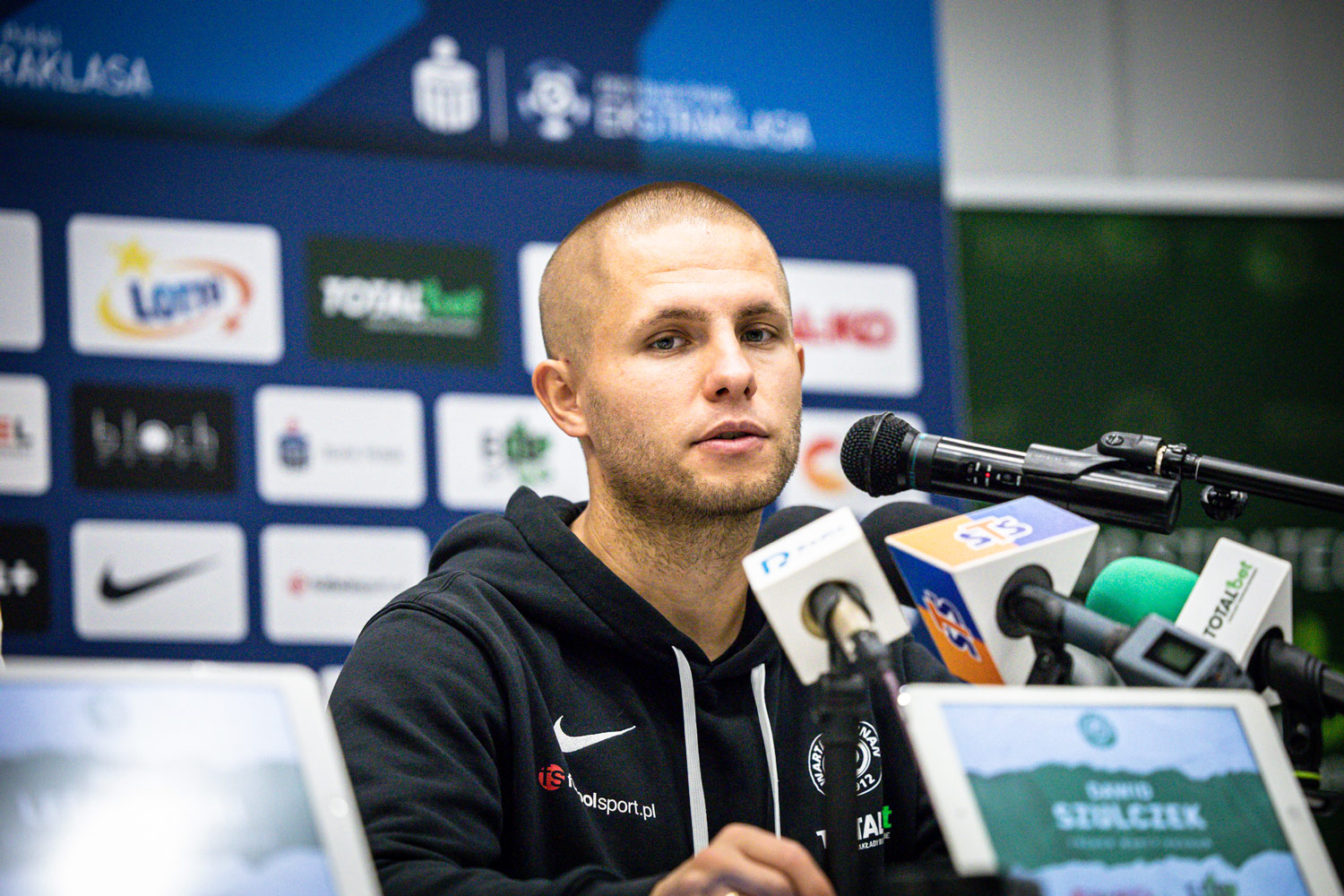 Warta Poznań - Jagiellonia Białystok 2:0. Opinie trenerów, konferencja prasowa, Dawid Szulczek