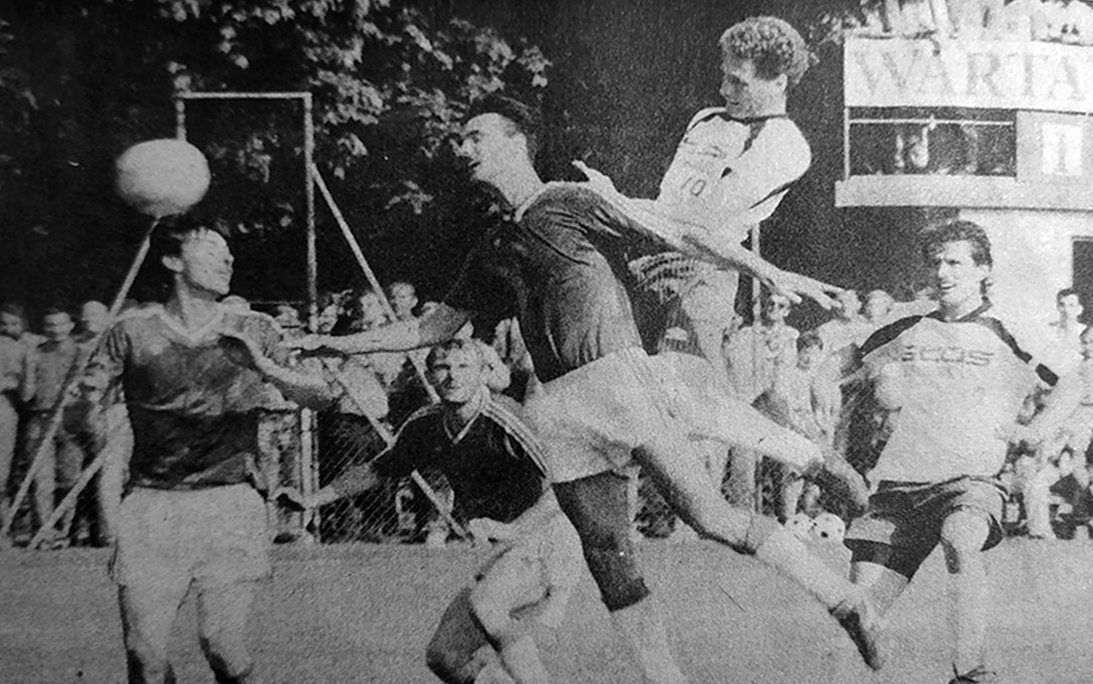 Jerzy Kaziów w barwach Warty Poznań