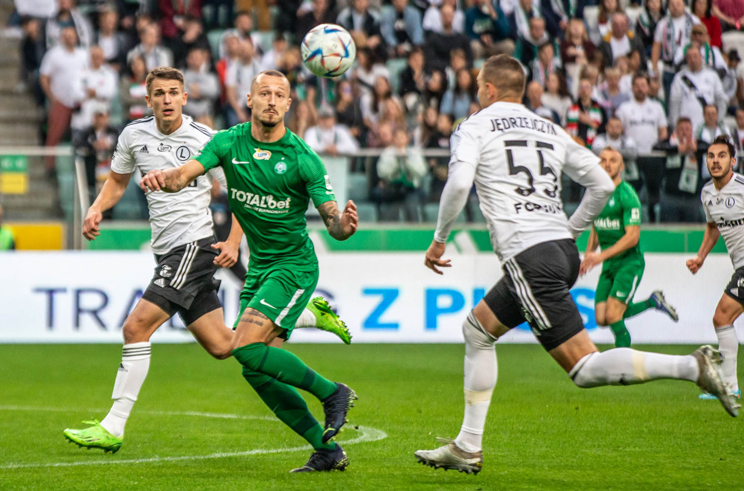 Legia Warszawa - Warta Poznań 1:0. Adam Zrelak