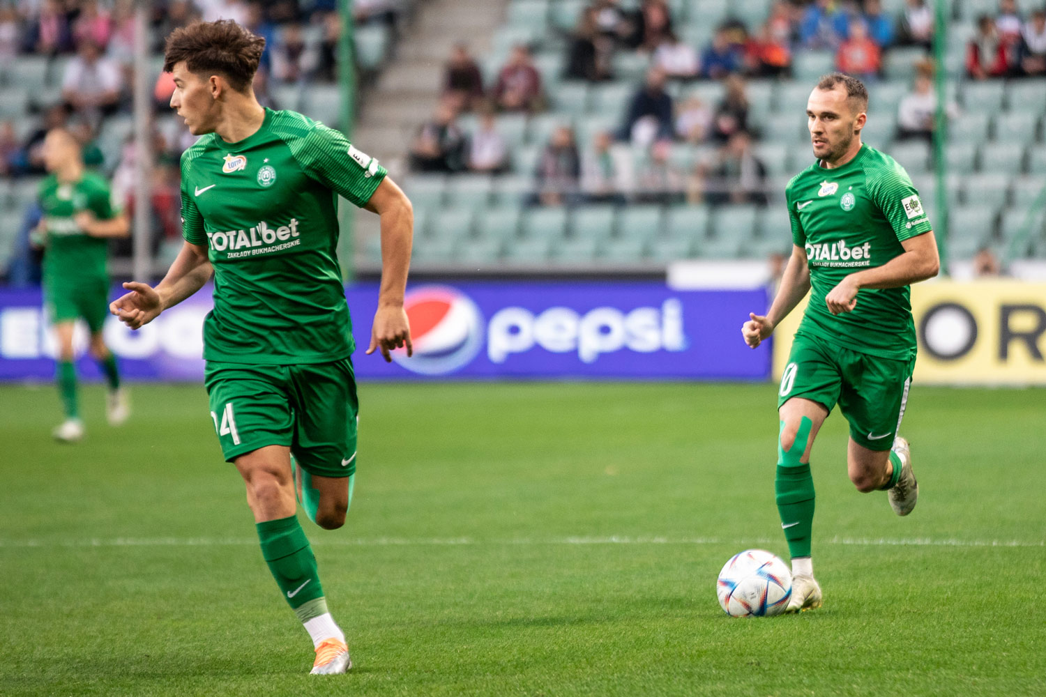 Warta Poznań gra z Jagiellonią Białystok