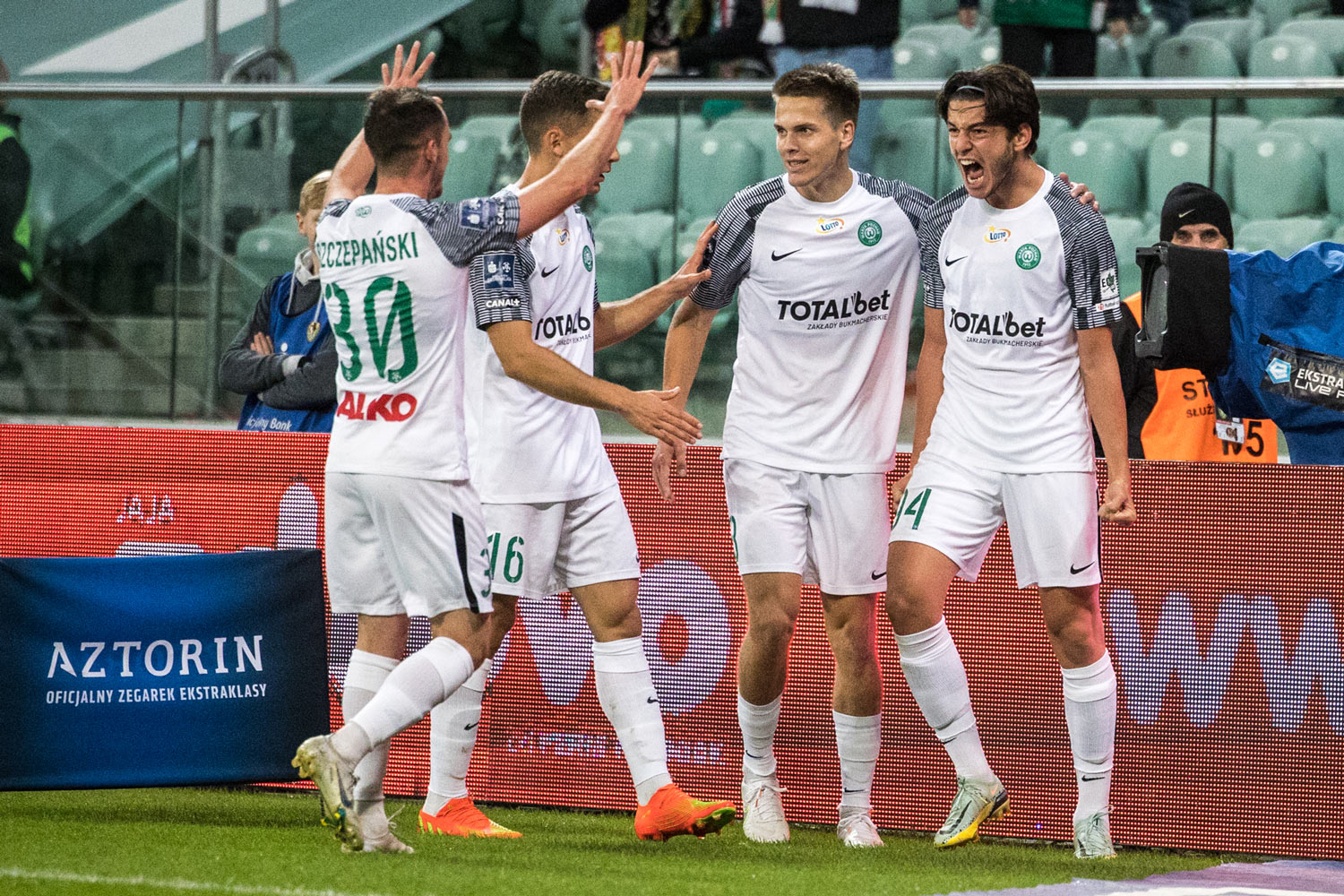 Śląsk Wrocław - Warta Poznań 0:2. Najskuteczniejsi, Enis Destan