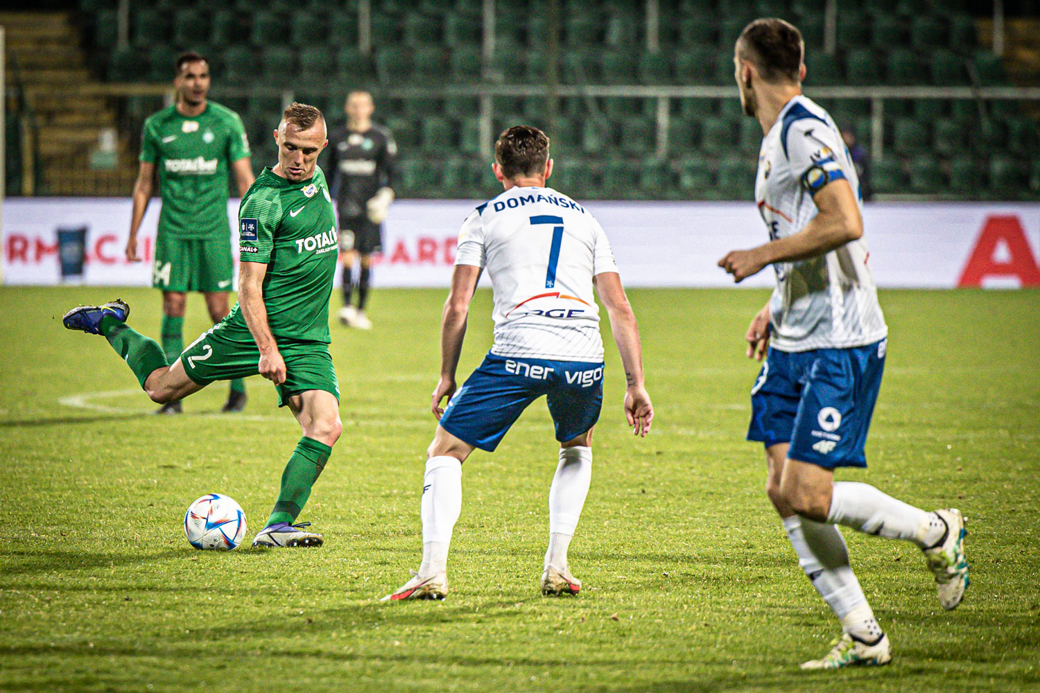 Warta Poznań - Stal Mielec 1:1. Jan Grzesik