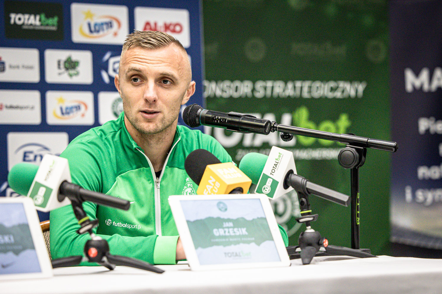 Warta Poznań - Stal Mielec 1:1. Konferencja prasowa po meczu, Jan Grzesik