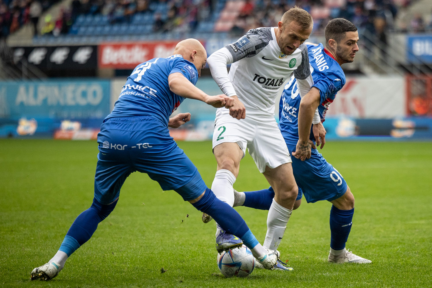 Piast Gliwice - Warta Poznań 0:2. Jan Grzesik. Szczegółowe statystyki meczu