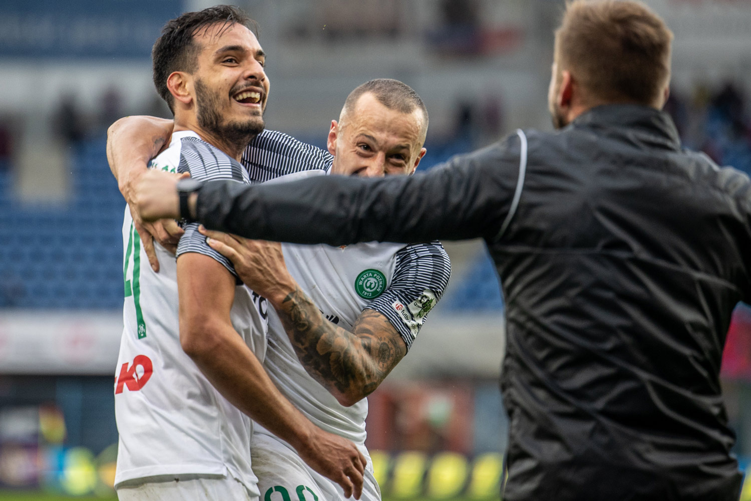 Piast Gliwice - Warta Poznań 0:2. Dimitris Stavropoulos i Adam Zrelak. Najskuteczniejsi w Warcie Poznań