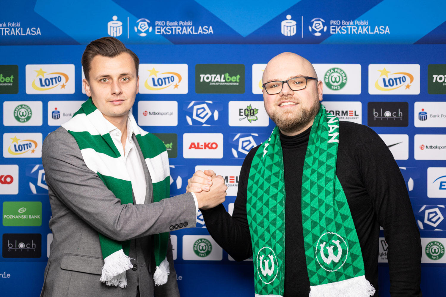 Co Do Grama partnerem Warty Poznań. Tomasz Neumann, Jan Jezierski