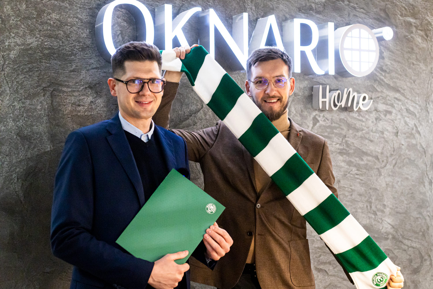 Firma Oknario w Klubie Biznesu Warty Poznań. Maciej Wojdyło