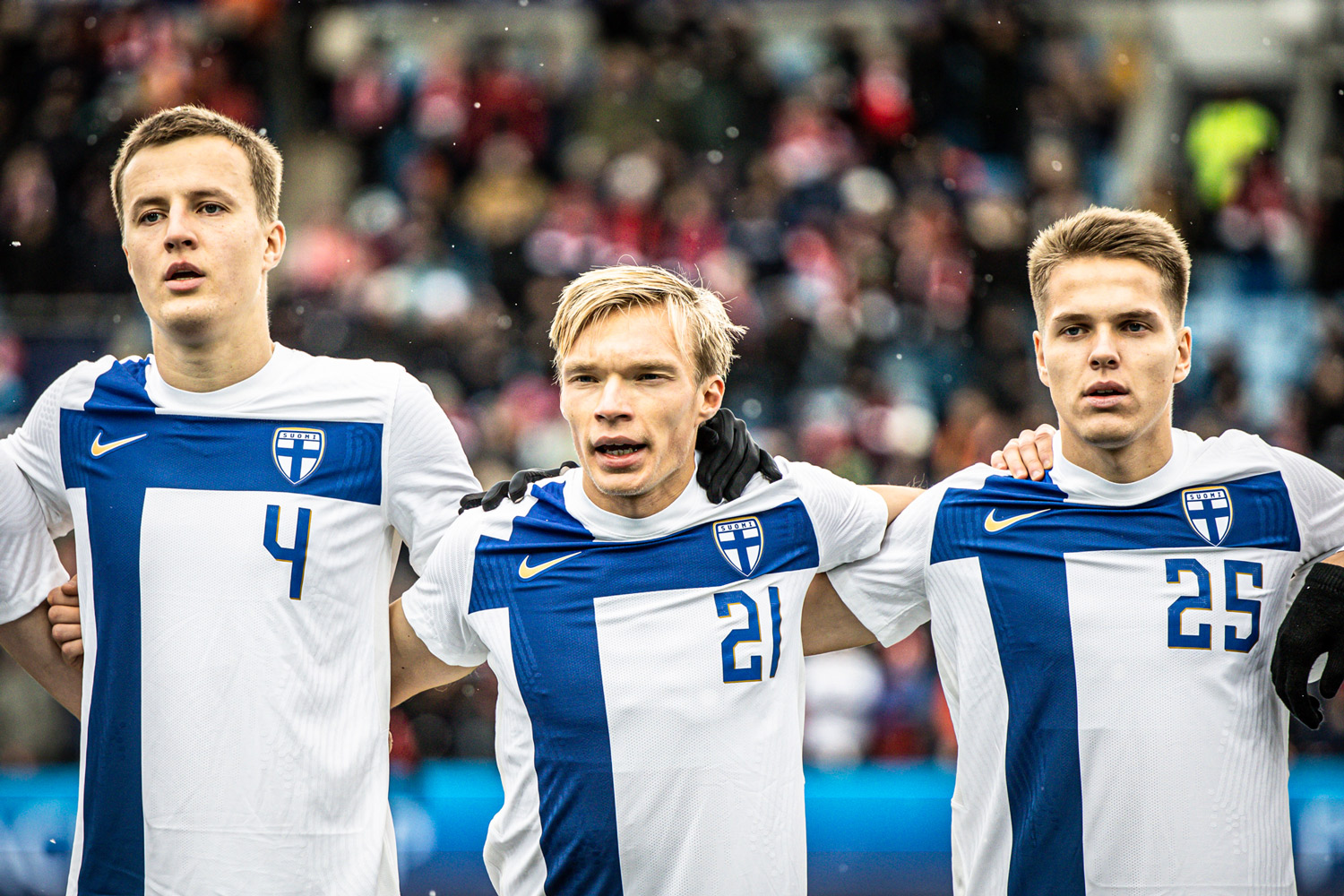 Robert Ivanov i Niilo Maenpaa z Warty Poznań w reprezentacji Finlandii