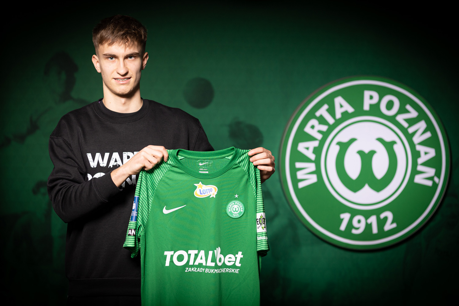 Wiktor Kamiński zawodnikiem Warty Poznań