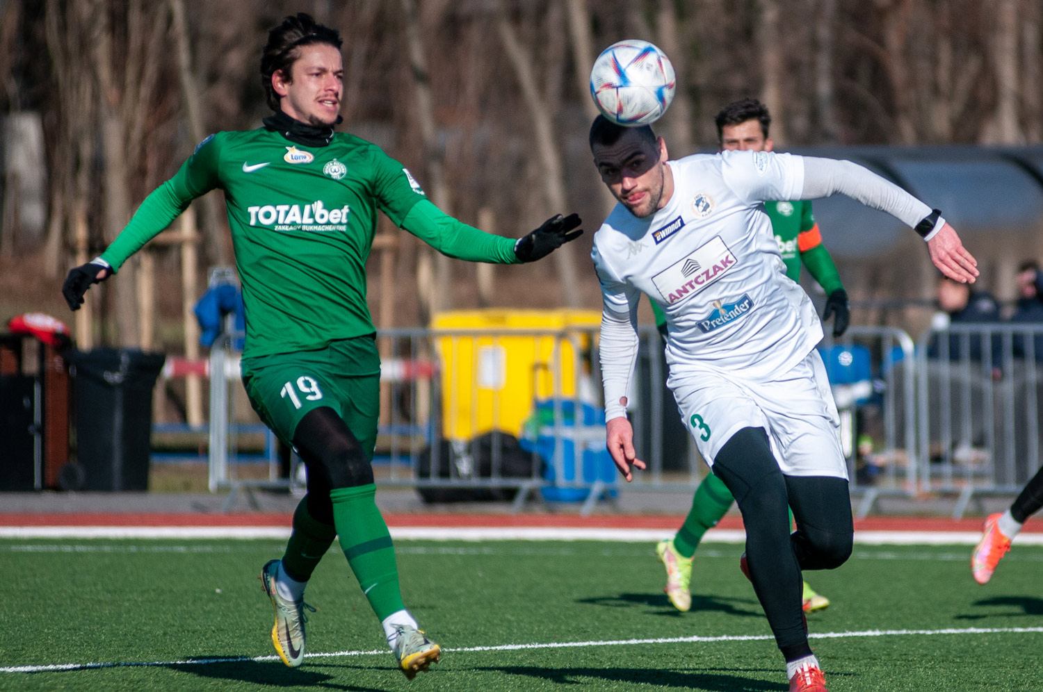 Warta Poznań - KKS 1925 Kalisz 1:0 w sparingu. Enis Destan