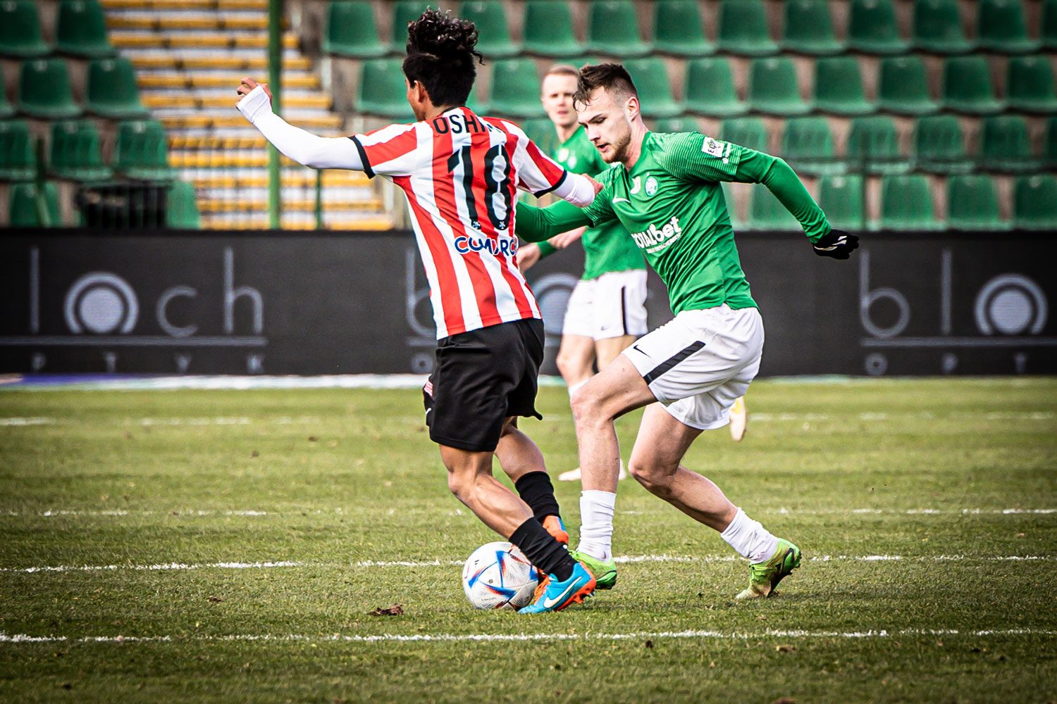 Warta Poznań - Cracovia 0:0. Maciej Żurawski
