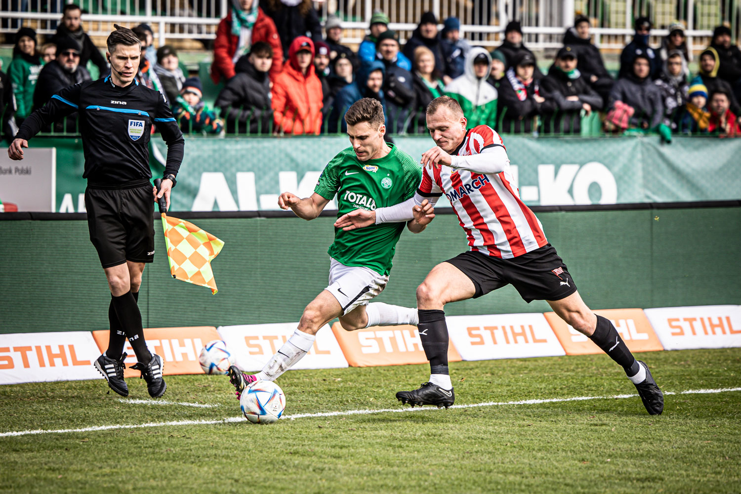 Warta Poznań - Cracovia 0:0. Miguel Luis