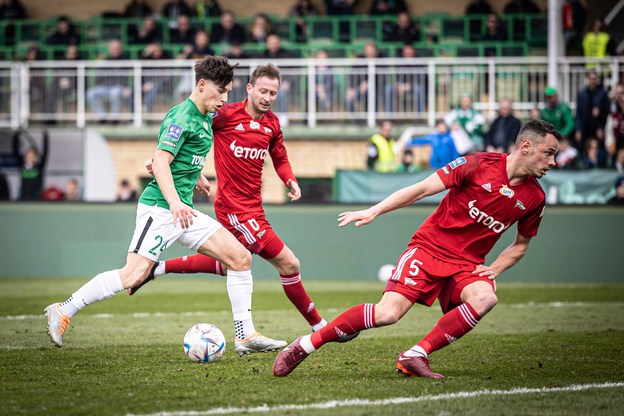 Warta Poznań - Lechia Gdańsk 2:0. Kajetan Szmyt