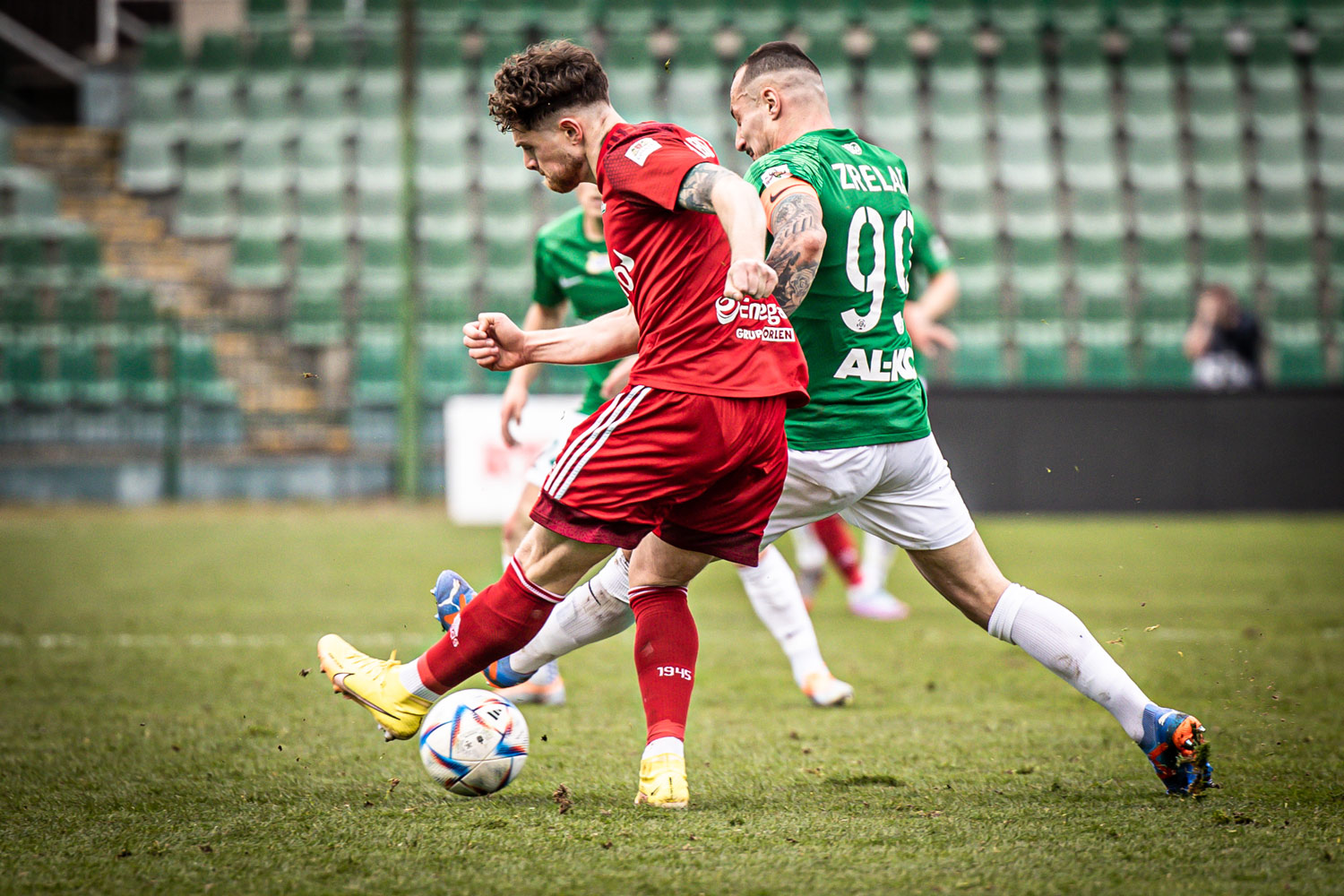 Warta Poznań - Lechia Gdańsk 2:0. Adam Zrelak