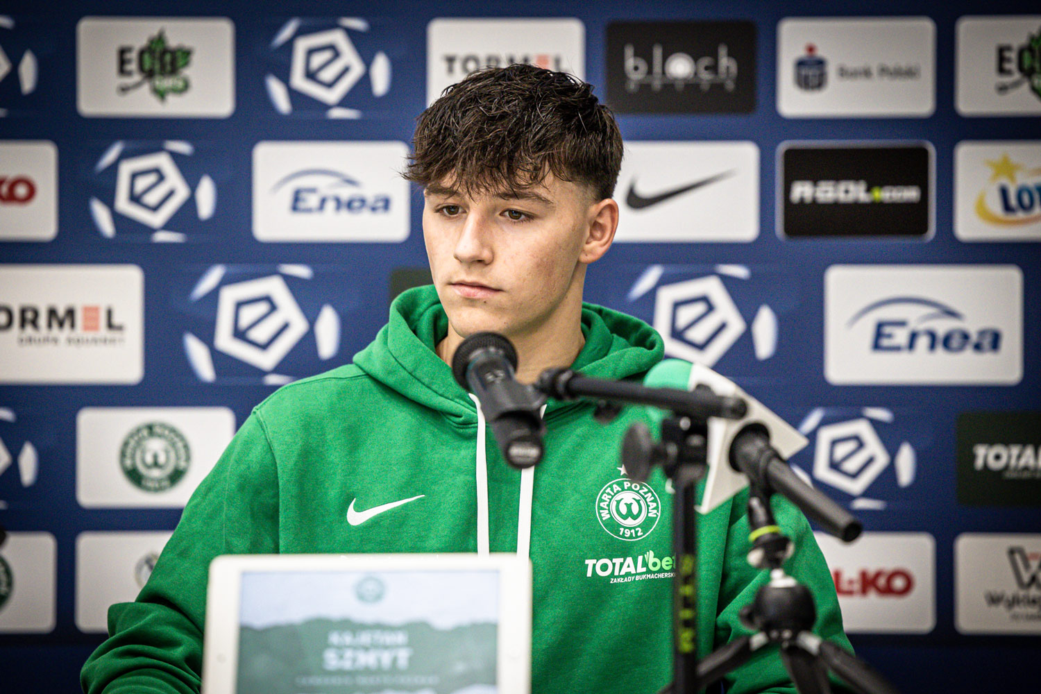 Warta Poznań - Lechia Gdańsk 2:0. Kajetan Szmyt