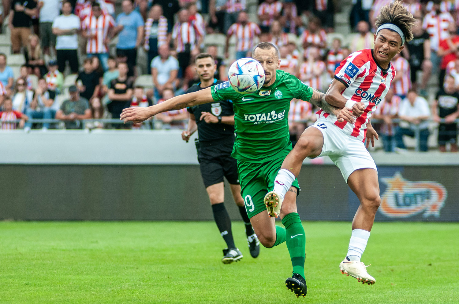 Cracovia - Warta Poznań. Adam Zrelak