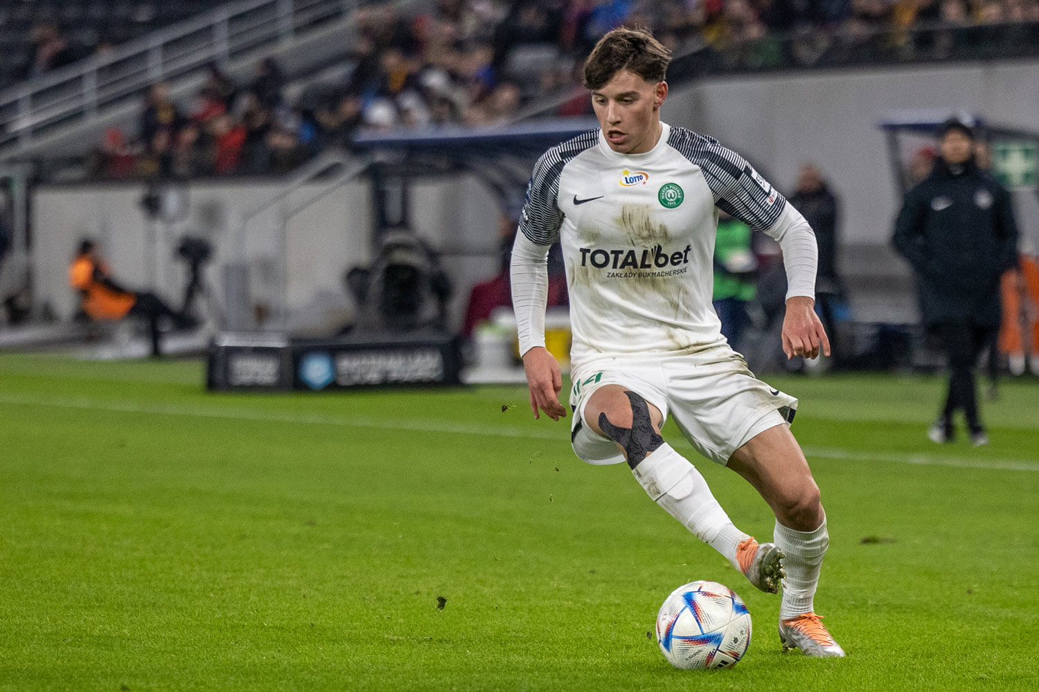 Kajetan Szmyt (Warta Poznań) w reprezentacji Polski U-21