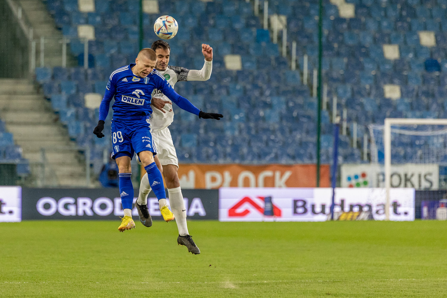 Wisła Płock - Warta Poznań 1:0. Dimitris Stavropoulos