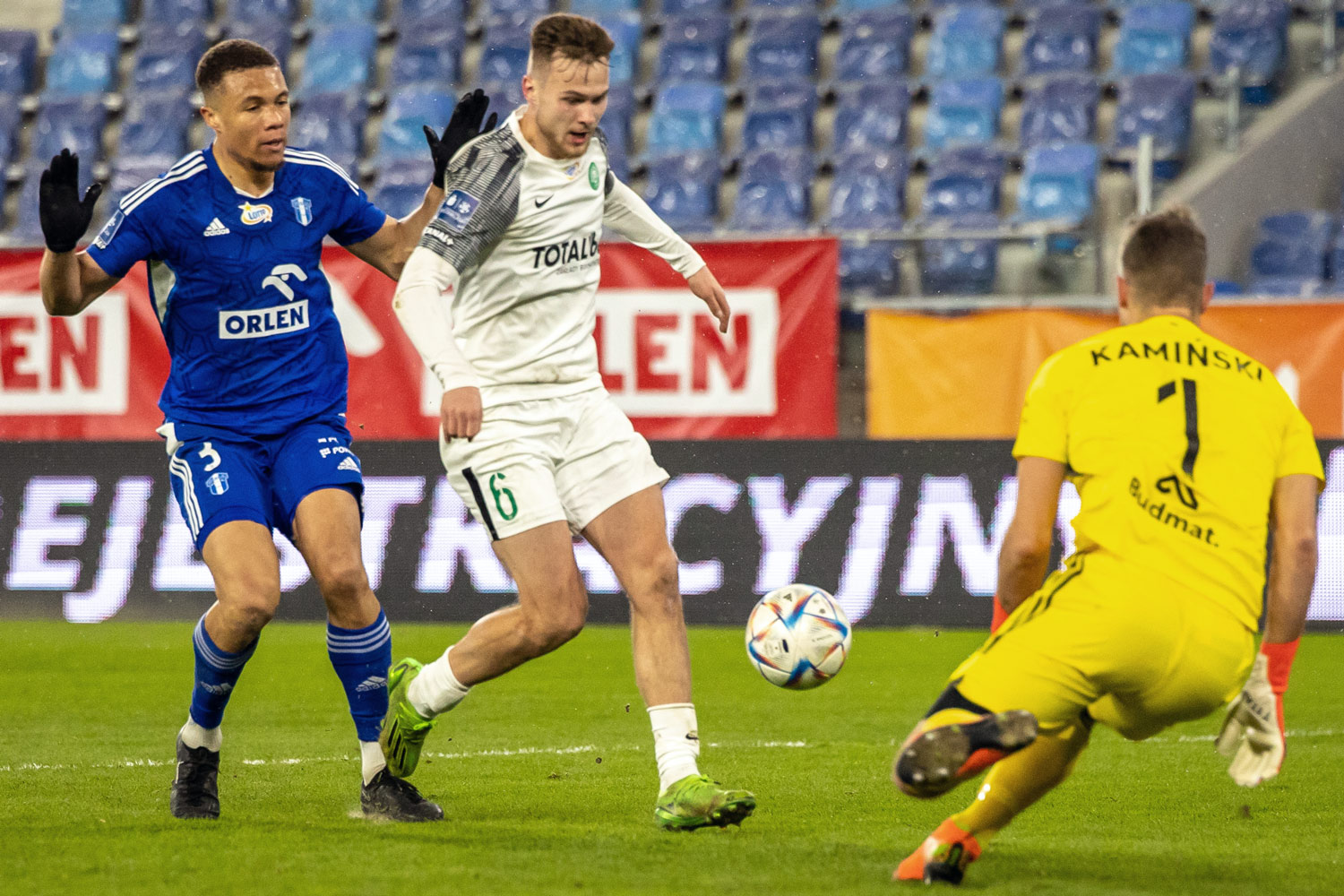 Wisła Płock - Warta Poznań 1:0. Maciej Żurawski
