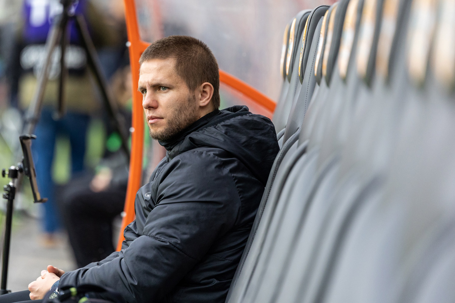 Zagłębie Lubin - Warta Poznań 0:0. Trener Dawid Szulczek