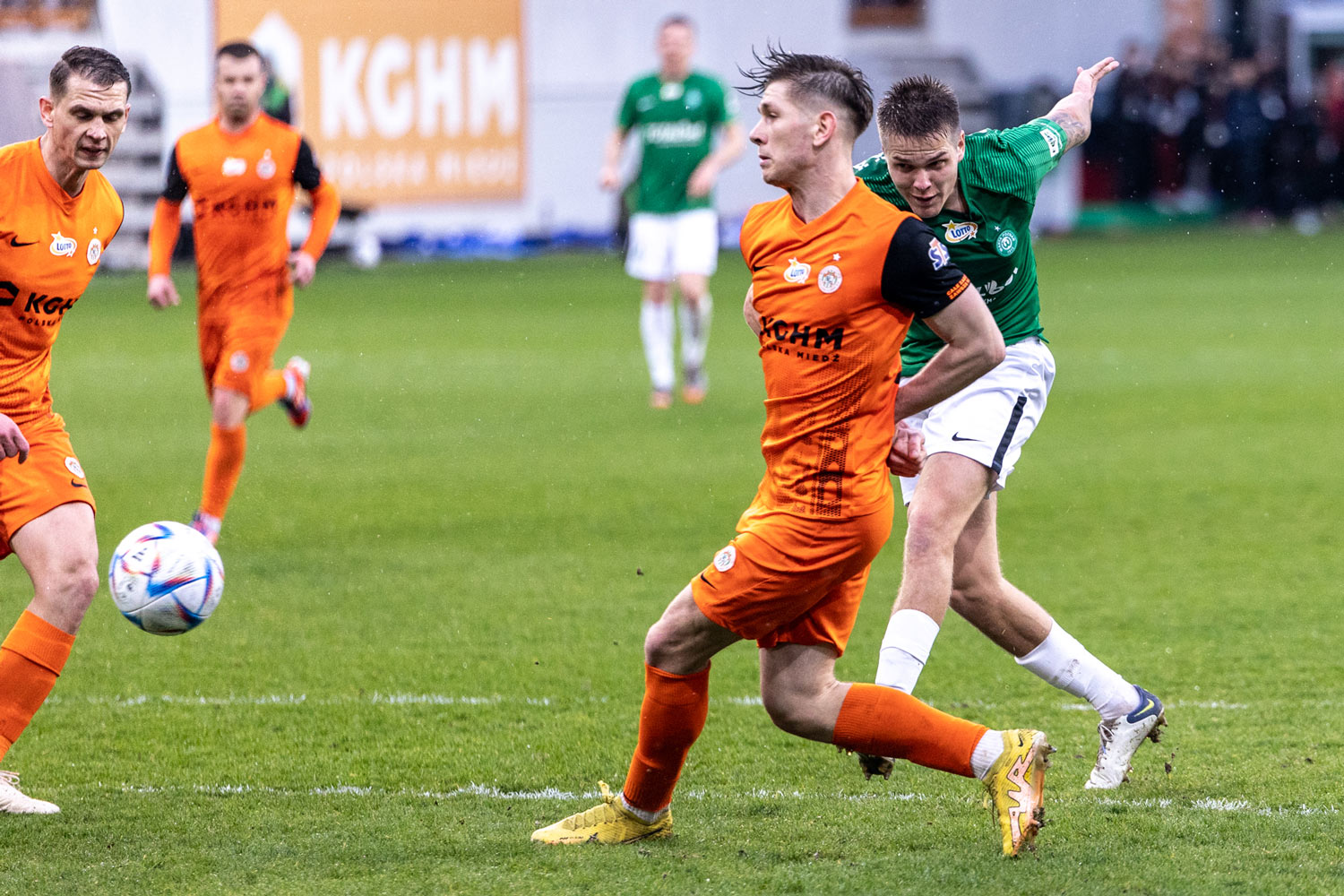 Zagłębie Lubin - Warta Poznań 0:0. Niilo Maenpaa